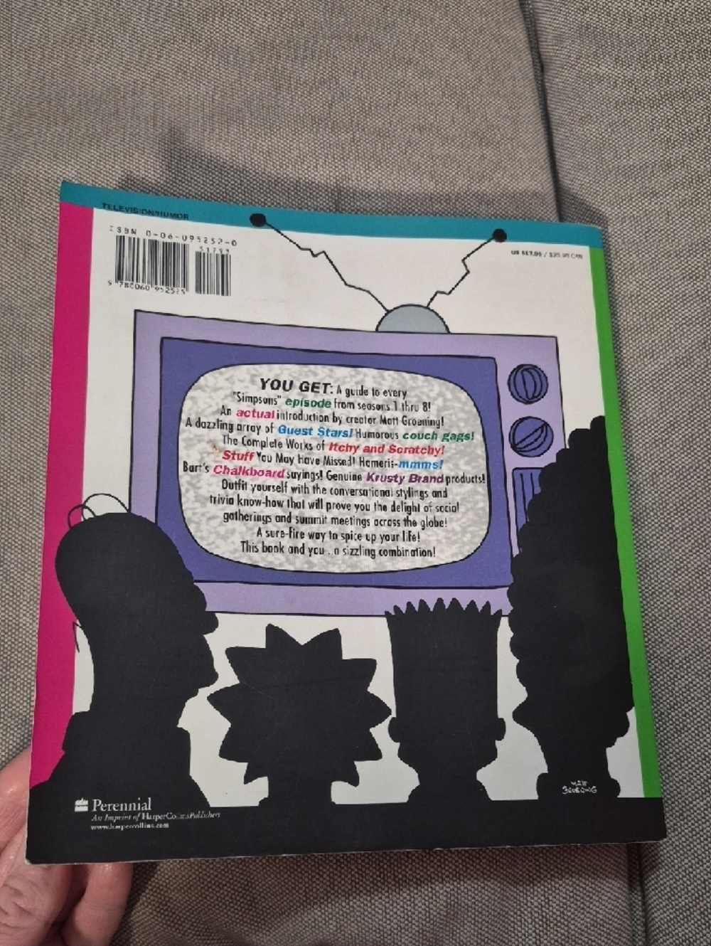 The Simpsons Complete Guide Paperback - Colorful Character Cover - Picture 2 of 3
